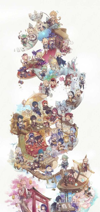 揭秘原神（卧龙四星buff+原石大法，让你的融卢战队无敌于世界！）